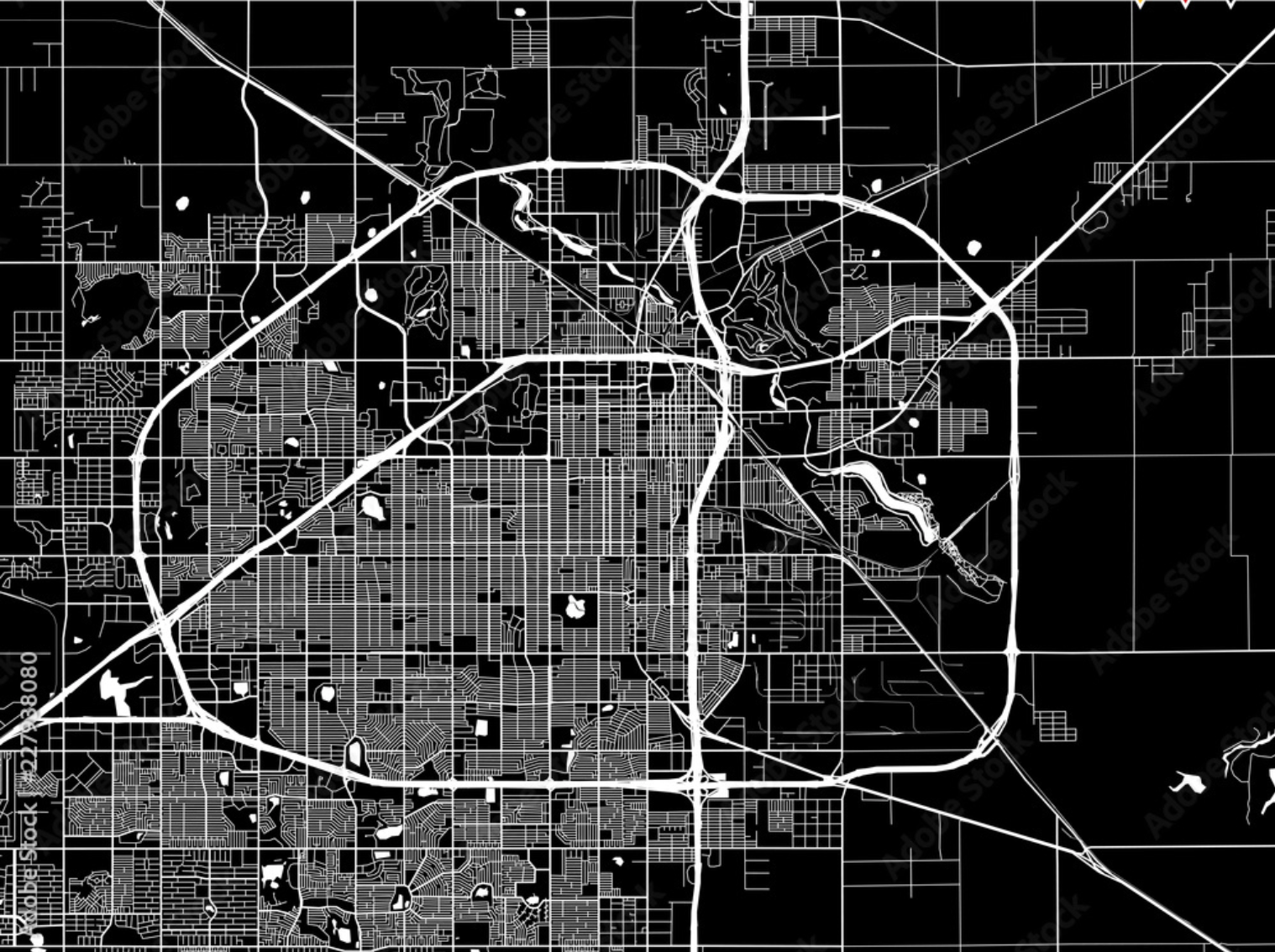 Lubbock Map